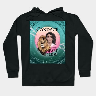 Candace Owens Lion Heart - magic lightning Hoodie